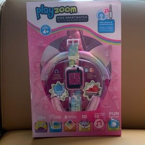 Kids Smartwatch with Headphones - Pink